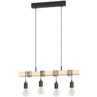 Eglo Townshend 4-Light Industrial Pendant