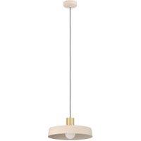 Eglo Valdiola Round Steel Single Pendant - Sandy