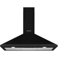 Smeg KSED95NEE 90cm Chimney Hood - Black