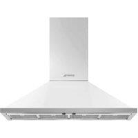 Smeg KPF12WH 120cm Portofino Chimney Hood - White