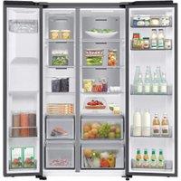Samsung Series 6 SpaceMax RS70F64KETEU 655L Smart American Fridge Freezer - Silver