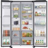 Samsung Family Hub RS90F66BETEU 614L Smart American Fridge Freezer - Silver