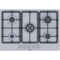 Bosch Series 4 PGQ7B5K90 Gas Hob 75cm - Stainless Steel