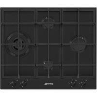 Smeg PX364LMB 60cm Classic Gas Hob - Matt Black