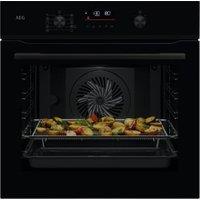 AEG 6000 NBS6P521AB SenseCook Pyrolytic Single Oven - Gloss Black