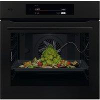 AEG 9000 NBT9P831AT Pyrolytic Single Oven - Matt Black