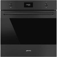 Smeg SFP6301TVN 60cm Classic Pyrolytic Single Oven - Matt Black