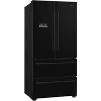 Smeg FQ55FNDE 84cm Two Door Two Drawer Fridge Freezer - Black