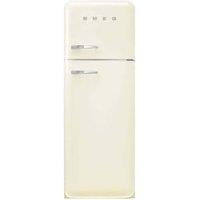 Smeg FAB30RCR5UK 60cm 50s Style Right Hand Hinge Freezer Over Fridge - Cream