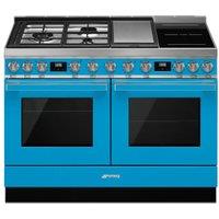 Smeg CPF120IGMPT 120cm Portofino Dual Fuel Range Cooker - Turquoise