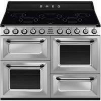 Smeg TR4110IX2 110cm Victoria Four Cavity Traditional Cooker - Stainless Steel