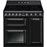Smeg TR93IBL2 90cm Victoria Electric Range Cooker - Black