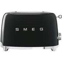 Smeg TSF01BLUK Two Slice Toaster - Black