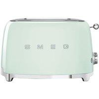 Smeg TSF01PGUK Two Slice Toaster - Pastel Green