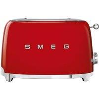 Smeg TSF01RDUK Two Slice Toaster - Red