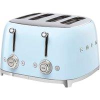 Smeg TSF03PBUK Four Slice Toaster - Pastel Blue
