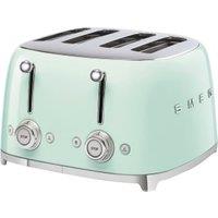 Smeg TSF03PGUK Four Slice Toaster - Pastel Green