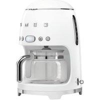 Smeg DCF02WHUK Drip Coffee Machine - White