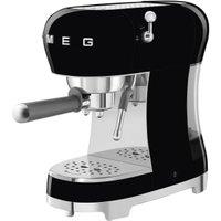 Smeg ECF02BLUK Espresso Coffee Machine - Black