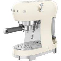 Smeg ECF02CRUK Espresso Coffee Machine - Cream