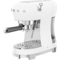 Smeg ECF02WHUK Espresso Coffee Machine - White