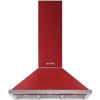 Smeg KPF9RD 90cm Portofino Chimney Hood - Red