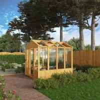 Mercia Woodsman Apex Styrene Greenhouse - 8 x 6ft