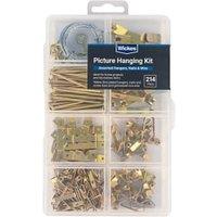 Picture Hanger Kit - 214 Pieces