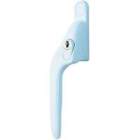 PVCu Left Hand Offset Lockable Window Handle