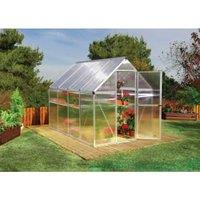 Palram Canopia Mythos Silver Greenhouse - 6 x 8ft