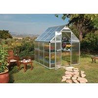 Palram Canopia Mythos Silver Greenhouse - 6 x 6ft