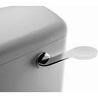 Fluidmaster Chrome Dual Flush Paddle Lever