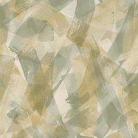 Holden Artistry Green & Beige Wallpaper - 10m