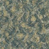 Holden Pluma Teal & Gold Wallpaper - 10m