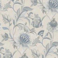 Holden Cecelia Blue & Dove Wallpaper - 10m