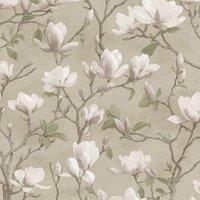 Holden Petalina Beige & Pink Wallpaper - 10m