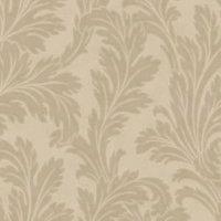 Holden Acanthus Taupe Wallpaper - 10m