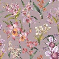 Rasch Maya Lilac Wallpaper - 10m