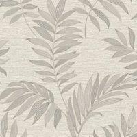 Rasch Sumatra Palm Grey Wallpaper - 10m