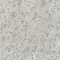 Rasch Sonata Texture Silver & Grey Wallpaper - 10m