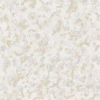 Rasch Sonata Texture Grey & Gold Wallpaper - 10m