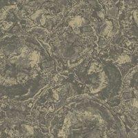 Rasch Orvieto Marble Black & Gold Wallpaper - 10m