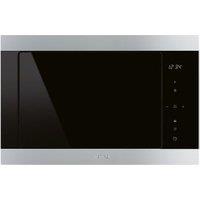 Smeg FMI325X Classic 25L Built In Microwave with Grill - Stainless Steel