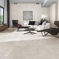 Wickes Boutique Lava Bone Matt Porcelain Wall & Floor Tile - 1200 x 595mm