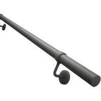 Rothley Textured Grey Indoor Handrail Kit - 3 x 1.2m