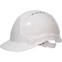 Scan Standard Industrial Safety Helmet - White