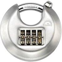 Squire Weather Resistant Stainless Steel Combination Disc Style Padlock with Boron Shackle - 70mm