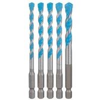 Bosch 5 Piece Expert Hex-9 Multi Construction Drill Bit Set