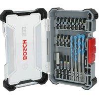 Bosch 20 Piece Pro Impact Screwdriving and Multi Construction Drilling Mixed Set