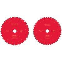 Freud F03FS09894 24/40 Teeth Table Saw Blade Twin Pack - 250 x 30mm